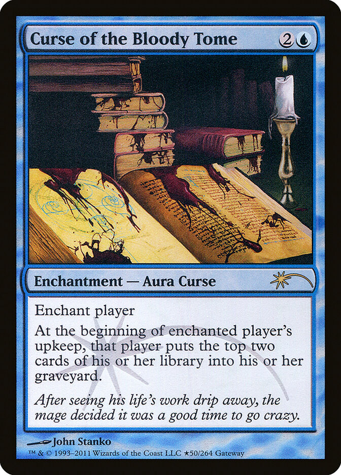 Curse of the Bloody Tome card front