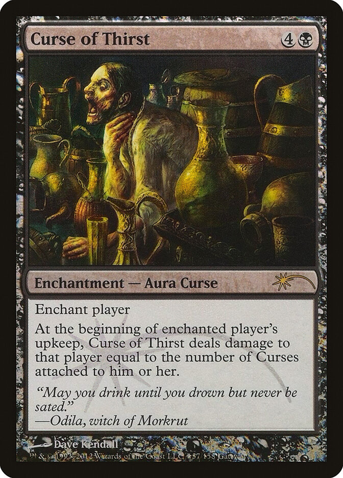 Curse of Thirst card front
