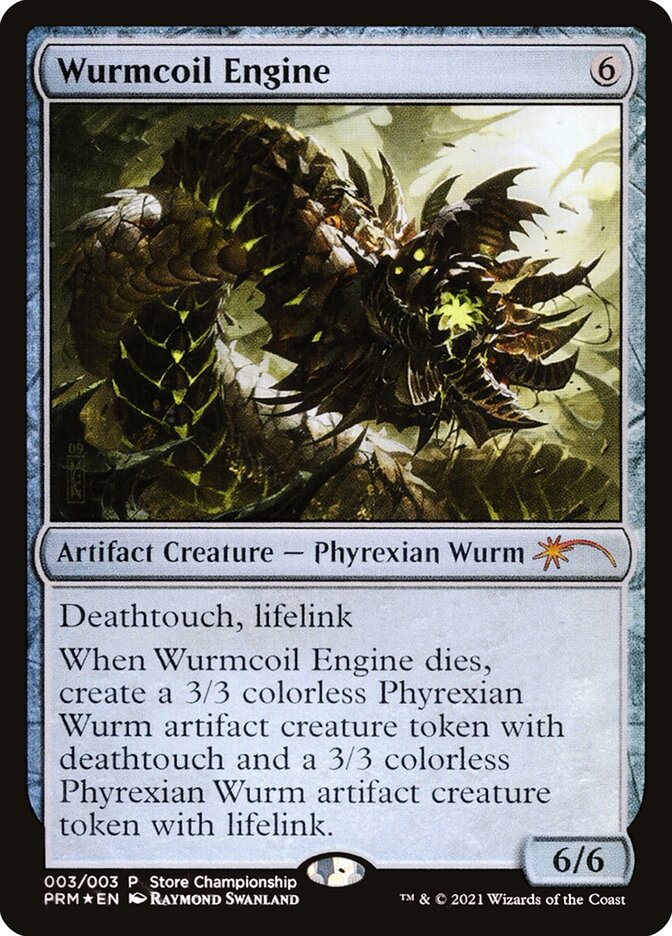 Wurmcoil Engine card front