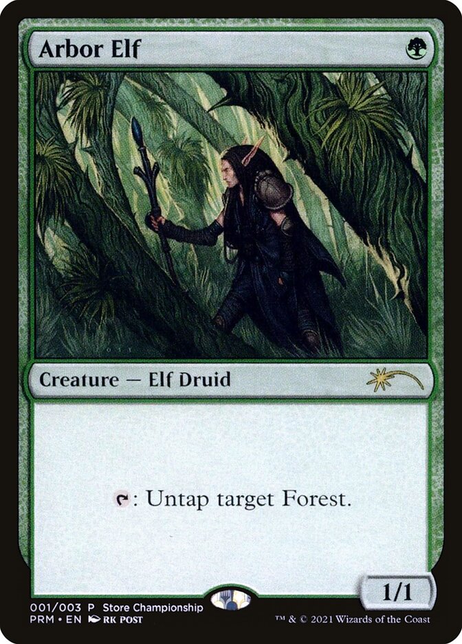 Arbor Elf card front