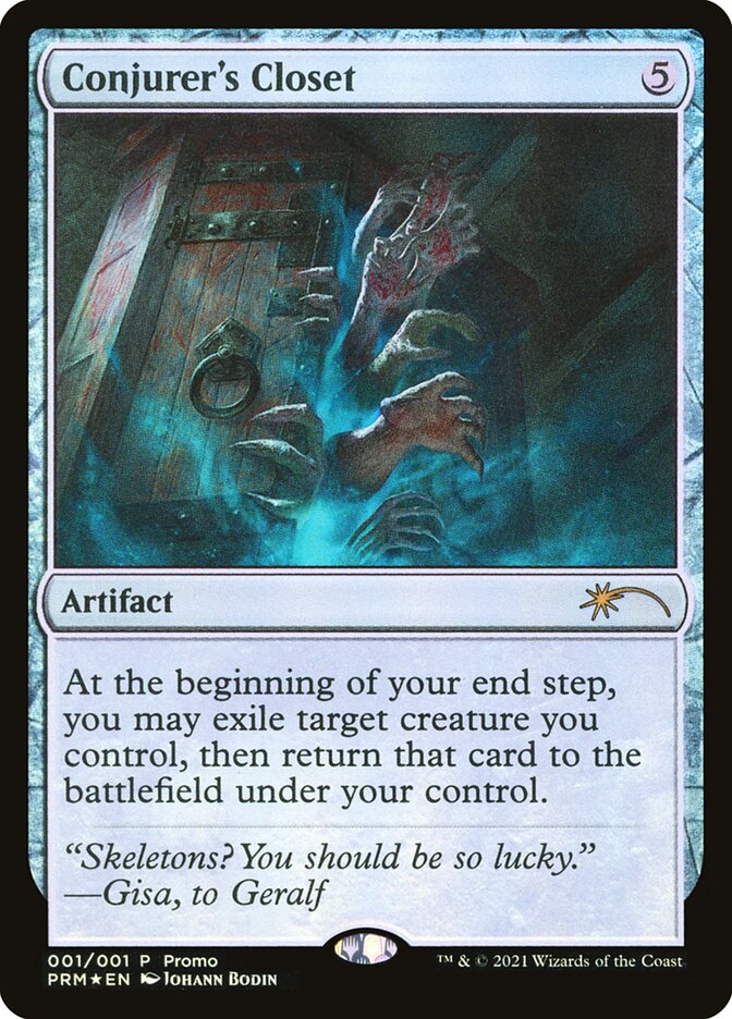 Conjurer's Closet card front