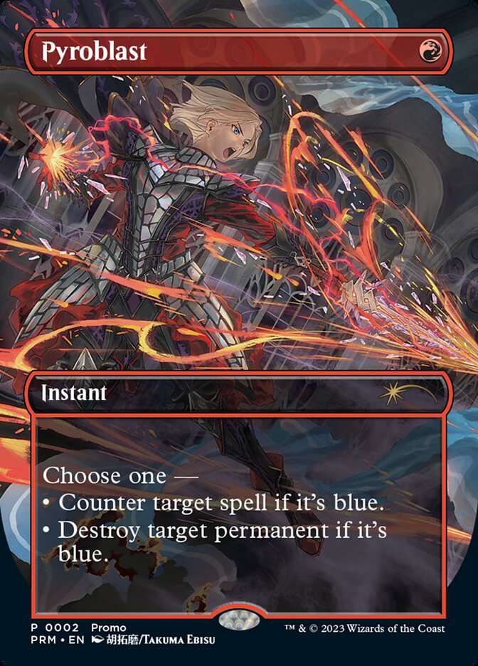 Pyroblast card front