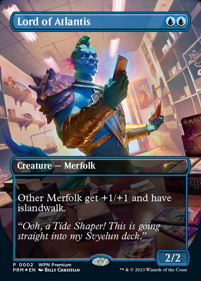 Lord of Atlantis card front