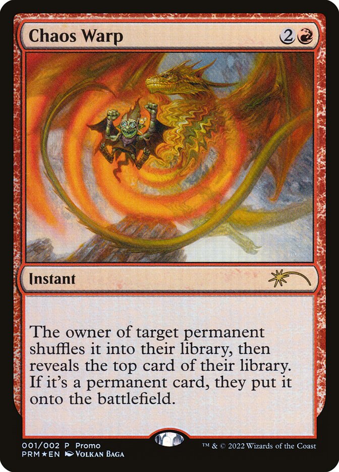 Chaos Warp card front