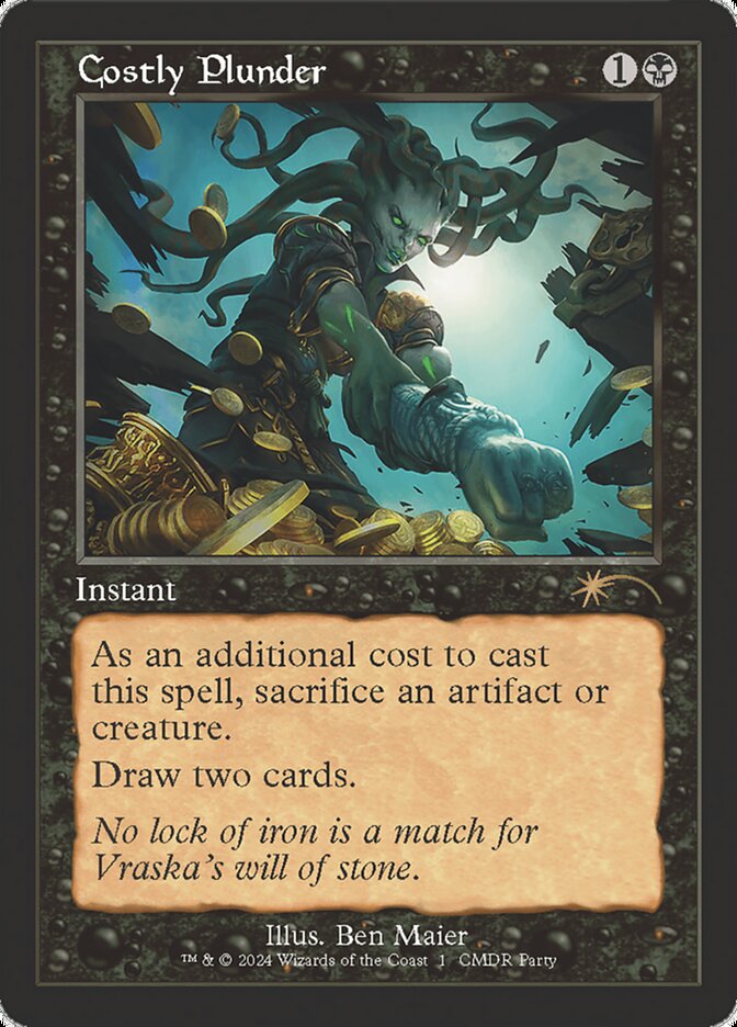 Costly Plunder card front