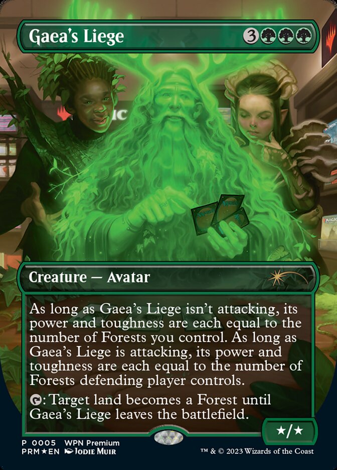 Gaea's Liege card front