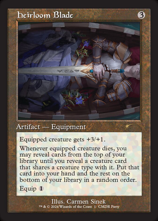 Heirloom Blade card front