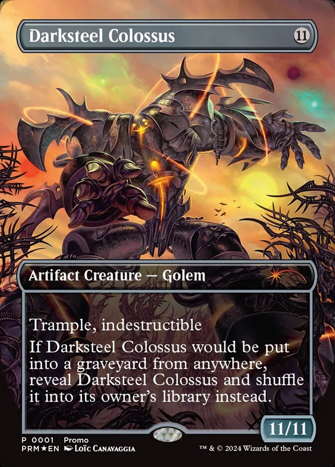 Darksteel Colossus card front