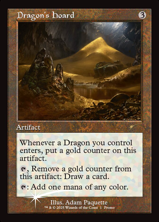 Dragon's Hoard card front