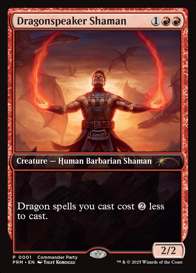 Dragonspeaker Shaman card front