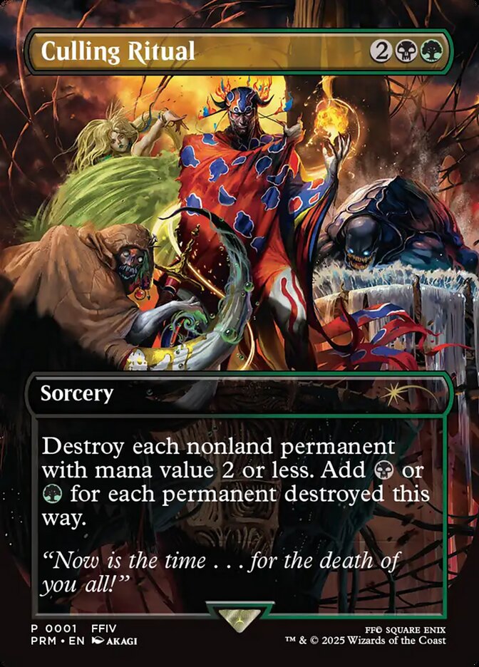 Culling Ritual card front