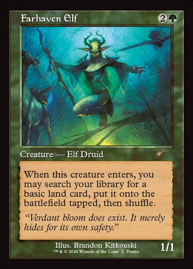 Farhaven Elf card front