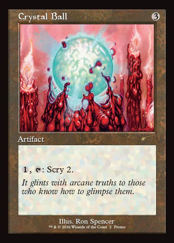 Crystal Ball card front