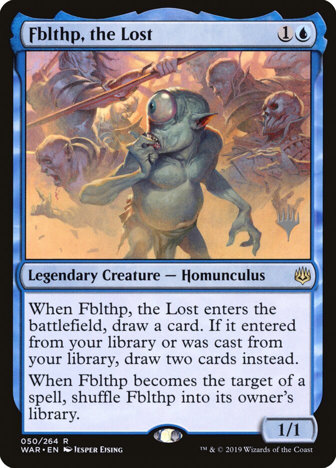 Fblthp, the Lost card front