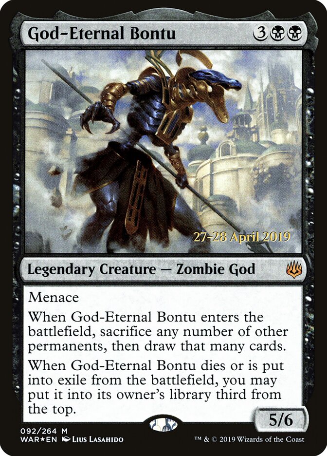 God-Eternal Bontu card front