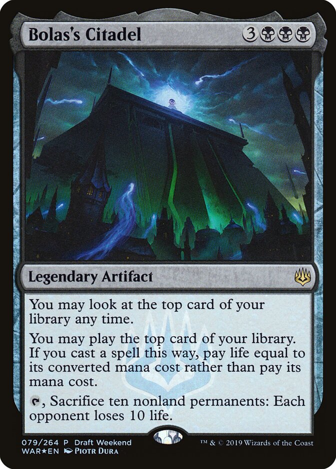 Bolas's Citadel card front