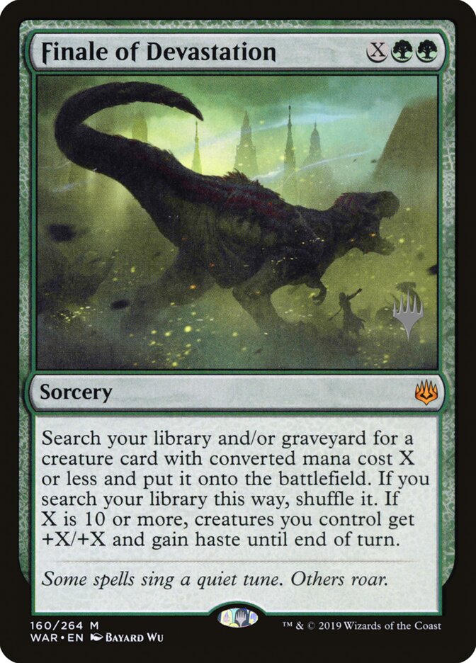 Finale of Devastation card front