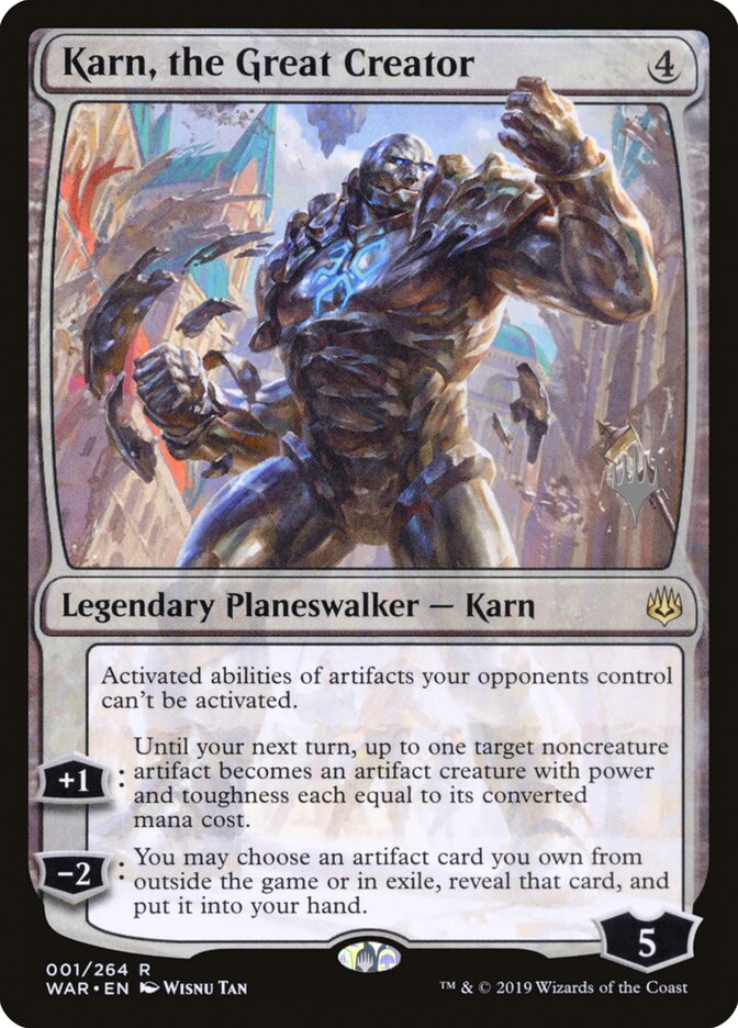 Karn, the Great Creator card front