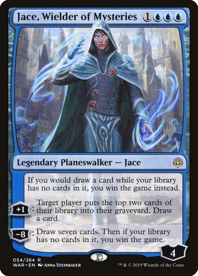 Jace, Wielder of Mysteries card front