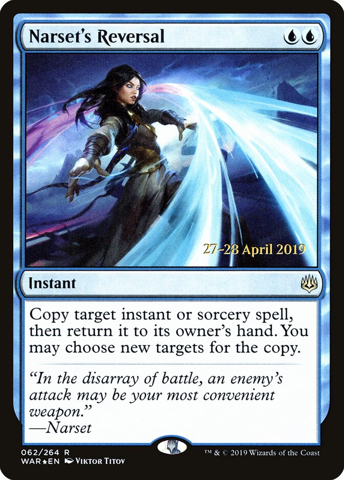 Narset's Reversal card front