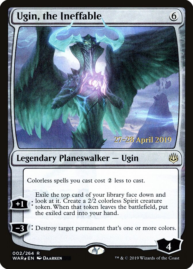 Ugin, the Ineffable card front