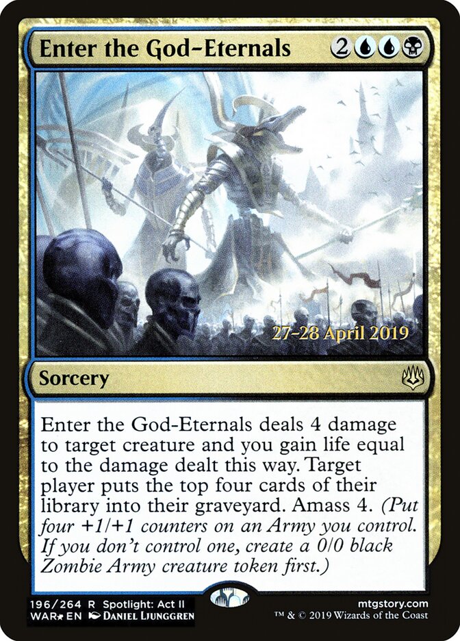 Enter the God-Eternals card front