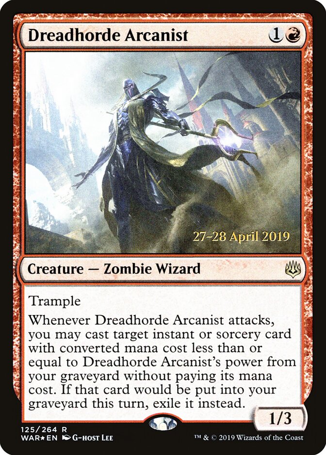 Dreadhorde Arcanist card front