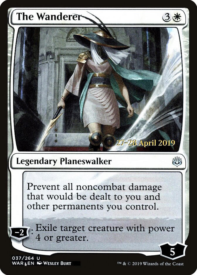 The Wanderer card front