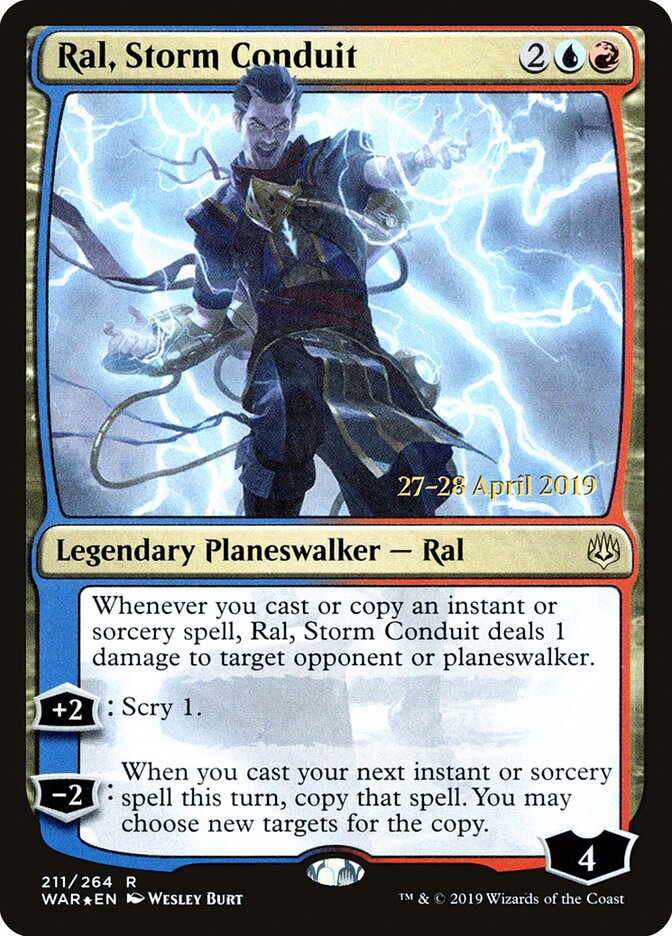 Ral, Storm Conduit card front