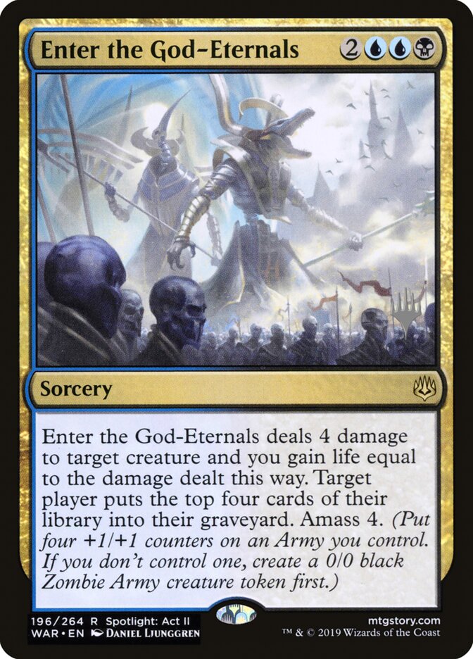Enter the God-Eternals card front