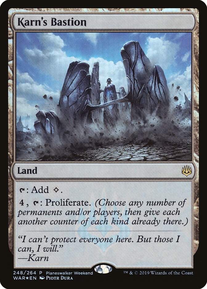 Karn's Bastion card front