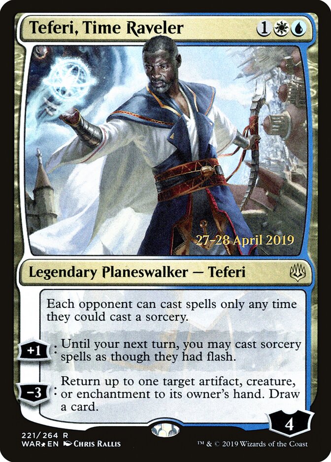 Teferi, Time Raveler card front