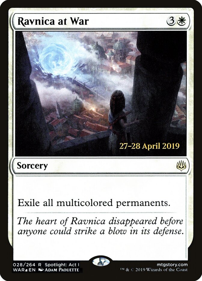 Ravnica at War card front
