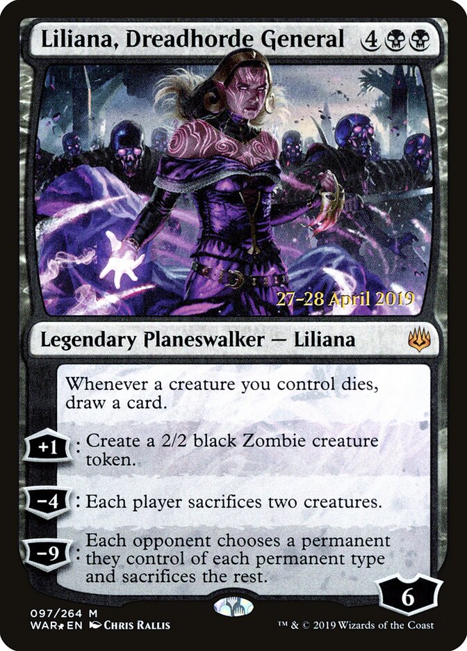 Liliana, Dreadhorde General card front