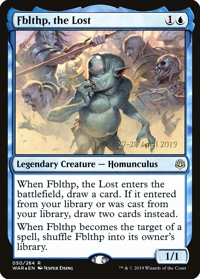 Fblthp, the Lost card front