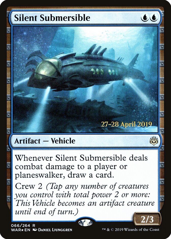 Silent Submersible card front