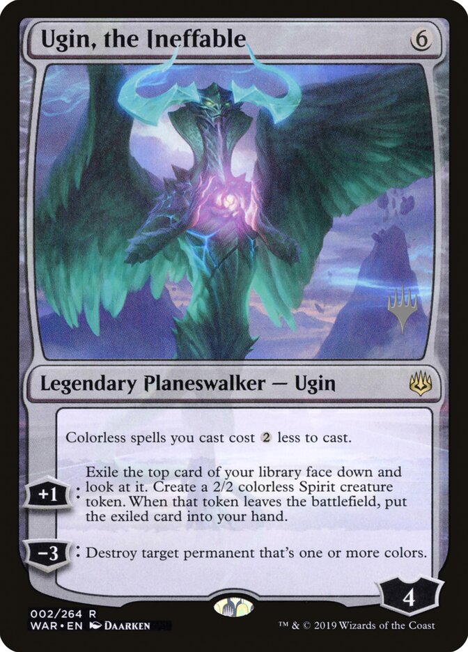 Ugin, the Ineffable card front