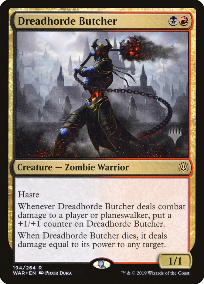 Dreadhorde Butcher card front
