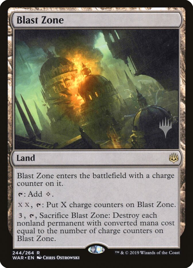 Blast Zone card front