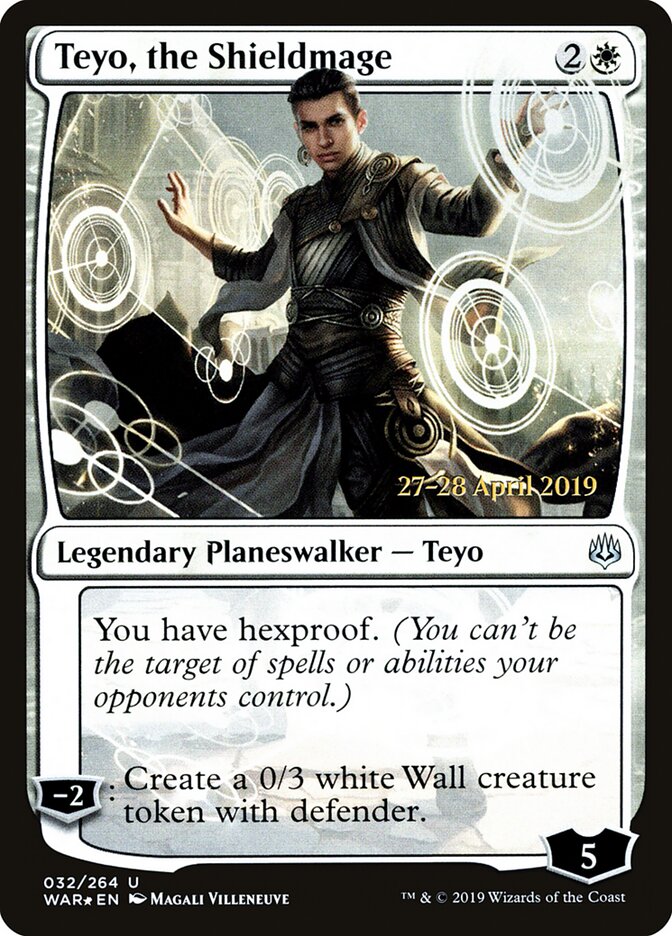 Teyo, the Shieldmage card front