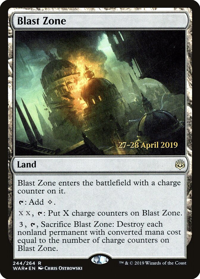Blast Zone card front