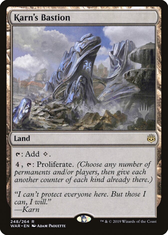 Karn's Bastion card front