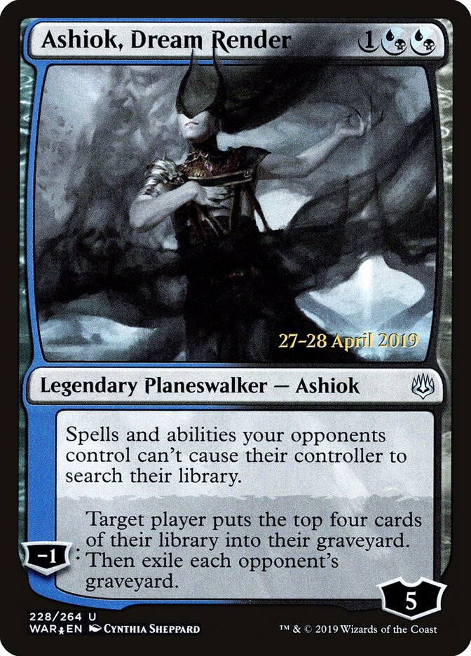 Ashiok, Dream Render card front