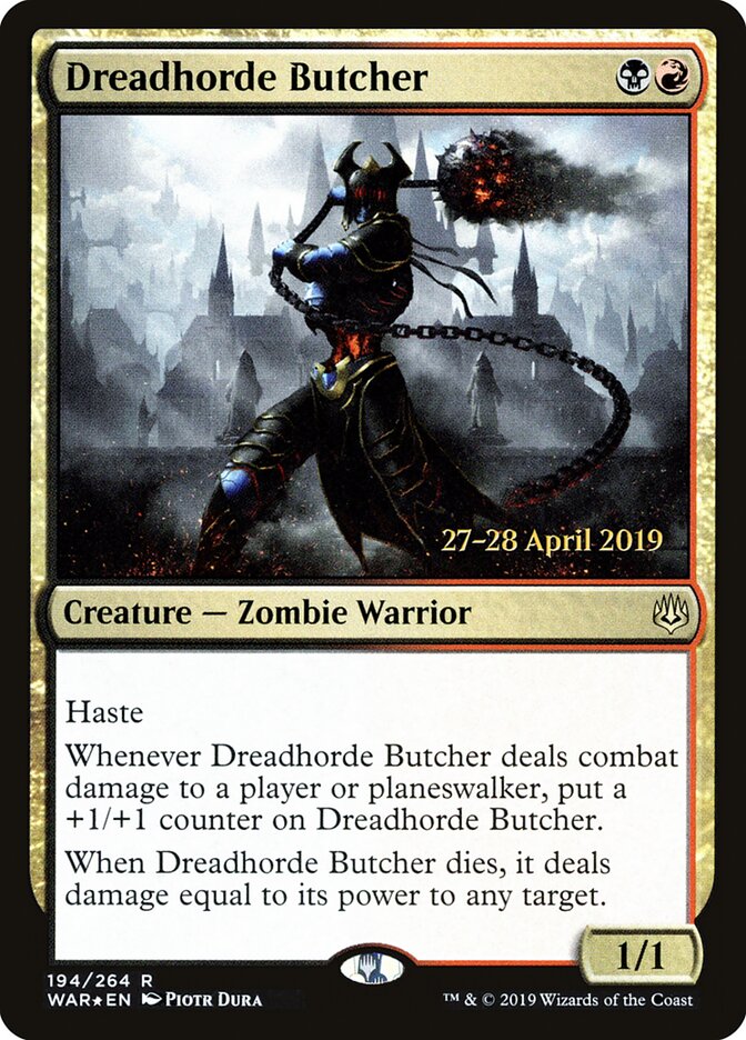 Dreadhorde Butcher card front