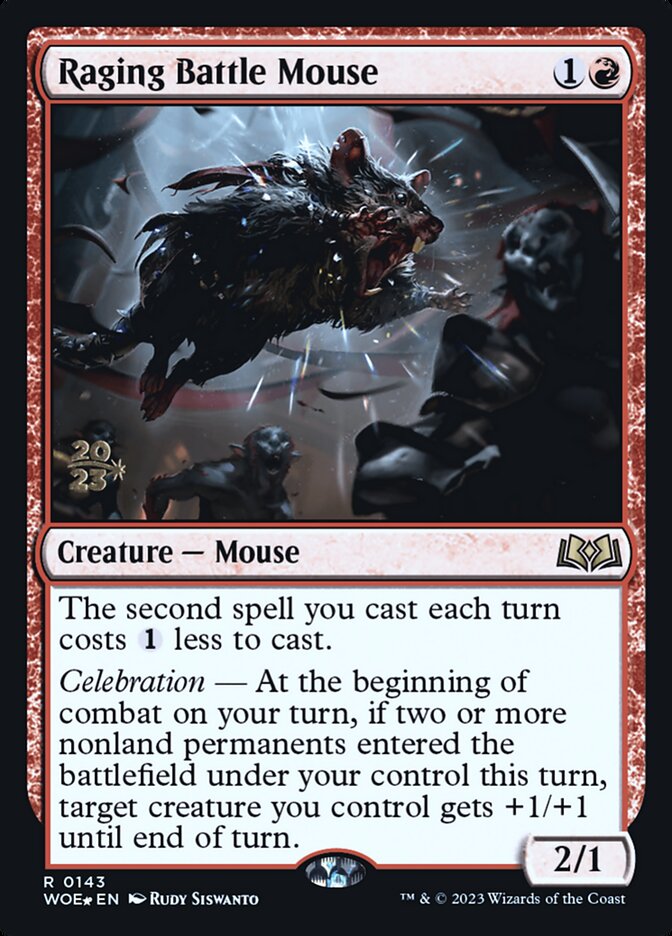 Raging Battle Mouse card front