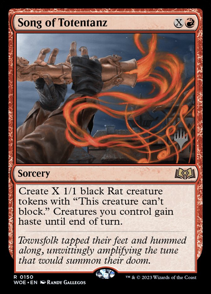 Song of Totentanz card front