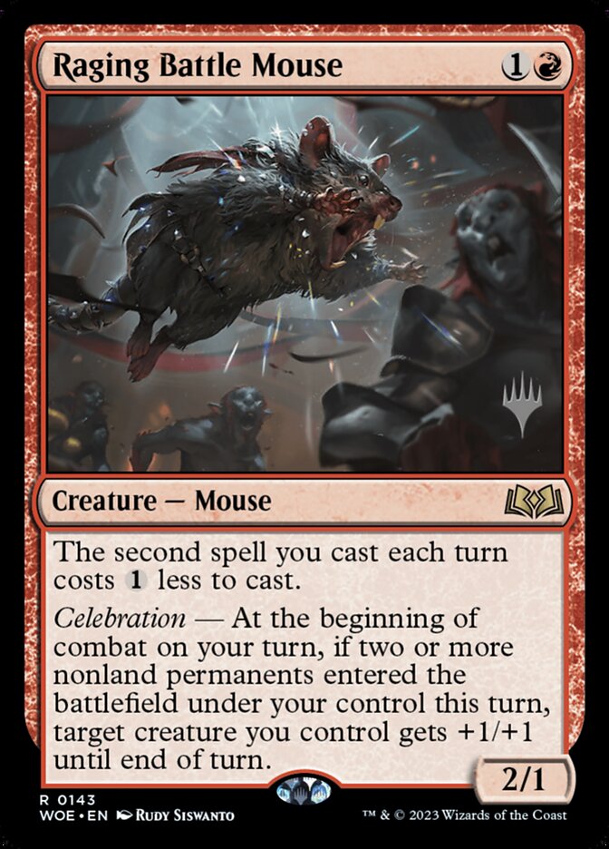 Raging Battle Mouse card front