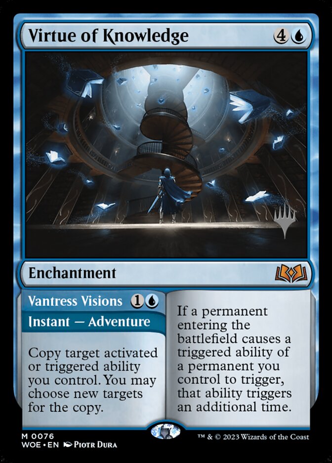 Virtue of Knowledge card front
