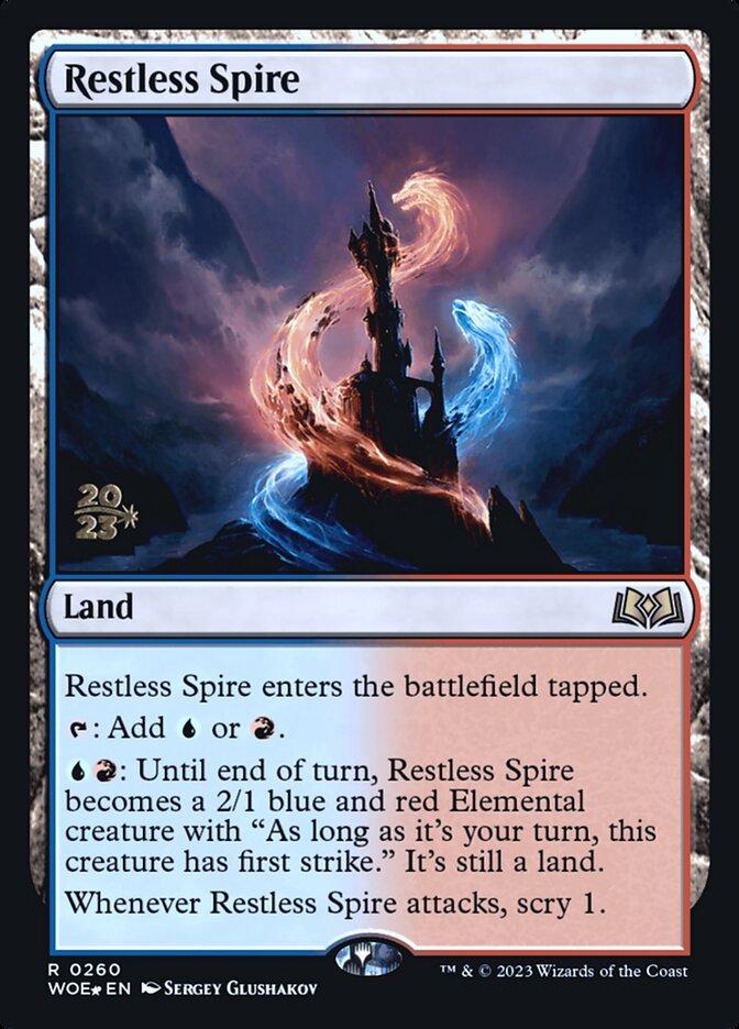 Restless Spire card front