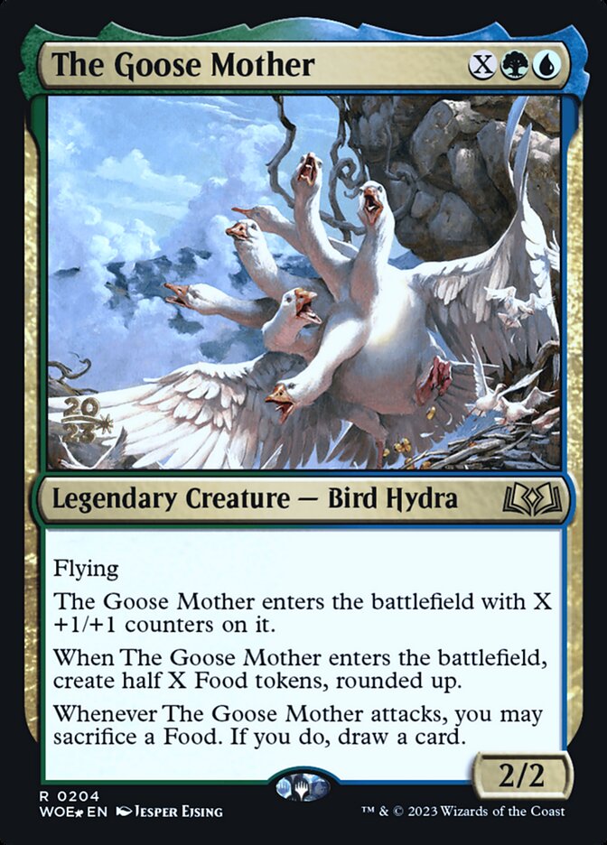 The Goose Mother card front